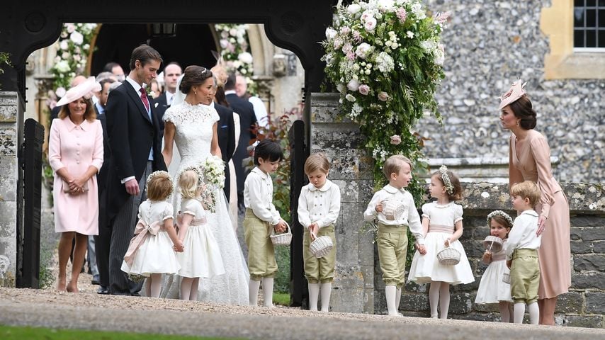 Schwester Kate unterstützt als Kindermädchen bei Pippa Middletons Hochzeit, 2017
