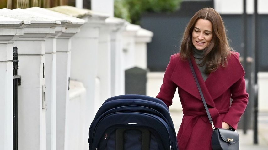 Pippa Middleton bei einem Spaziergang in London im Dezember 2019