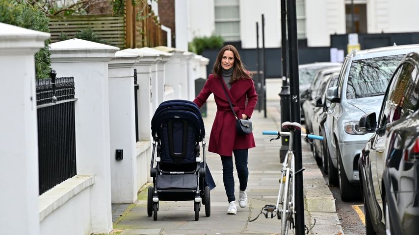 Pippa Middleton bei einem Spaziergang in London im Dezember 2019