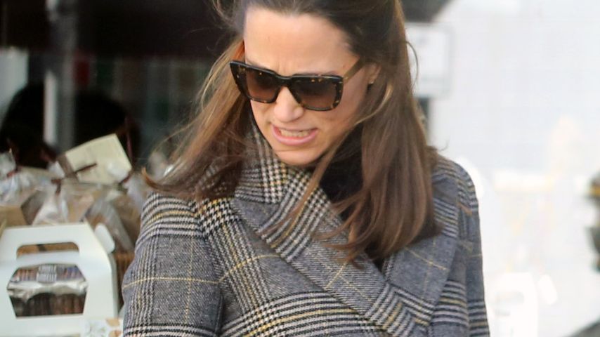 Pippa Middleton nach Babygerüchten mit rundem Bauch auf Tour