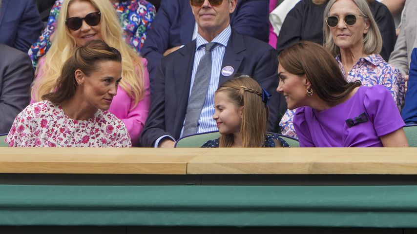 Pippa Middleton, Prinzessin Charlotte und Prinzessin Kate, Juli 2024