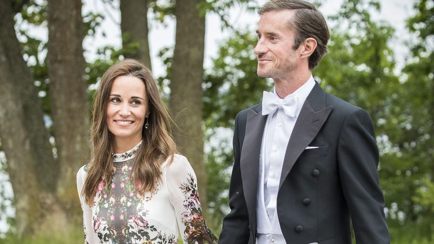 Pippa Middleton und James Matthews bei der Hochzeit von Freunden
