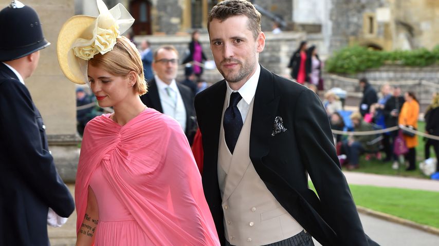 Pixie Geldof und ihr Mann George Barnett  im Oktober 2018