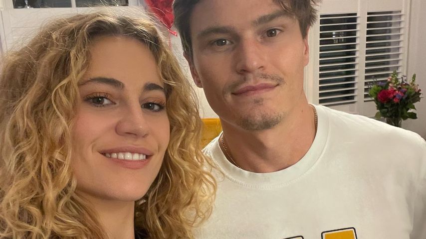 Pixie Lott und ihr Verlobter Oliver Cheshire