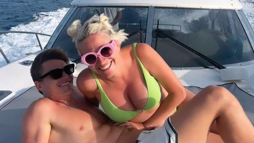 Pixie Lott und Oliver Cheshire im Juli 2023