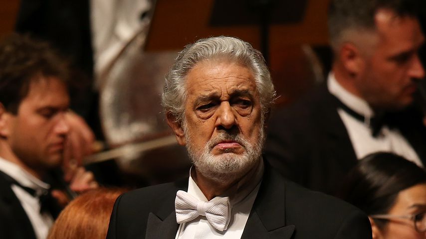 Placido Domingo bei einem Konzert in Kalifornien