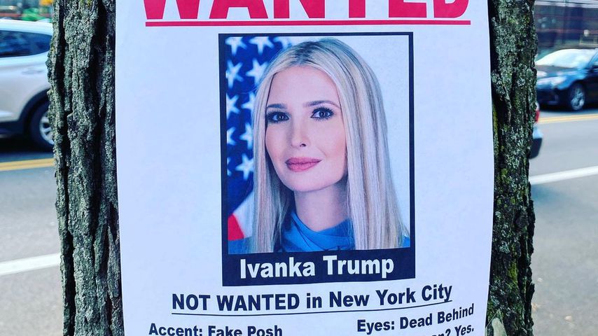 Ivanka-Trump-Plakat in New York