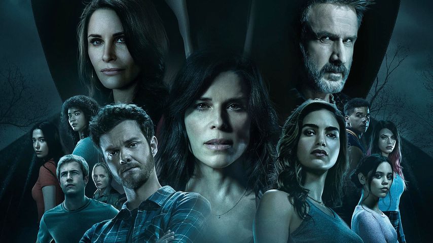 Plakat zu "Scream 5" mit Neve Campbell, David Arquette, Courteney Cox, Marley Shelton und Jack Quaid