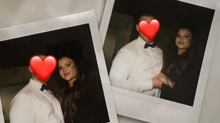 Polaroid-Bilder von Sophia Thiel und einem Mann, Mai 2025
