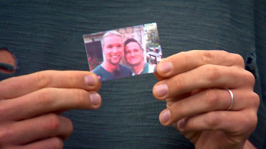 Polaroid von Kim Tränka und Flo bei "Prince Charming"