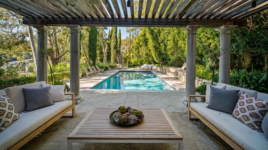Pool-Bereich von Prinz Harry und Herzogin Meghans möglicher Villa