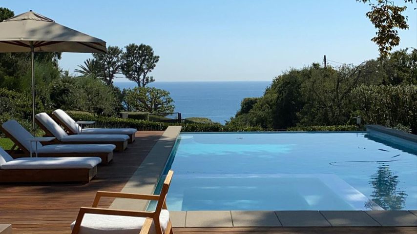 Ausblick aus dem Urlaubsdomizil von Ashley Tisdale