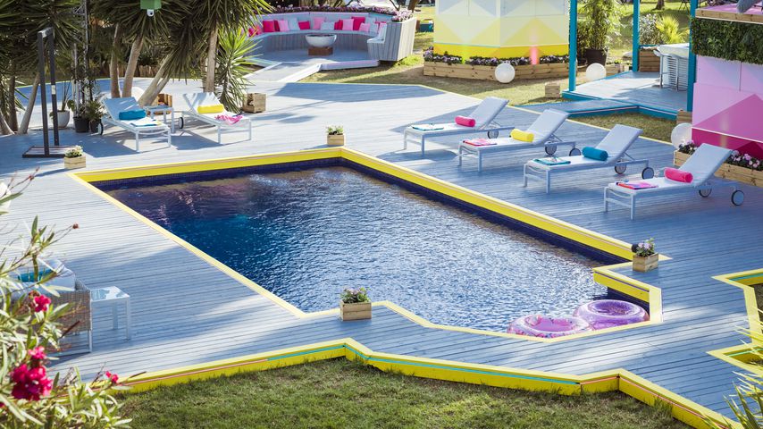 Poolbereich der neuen "Love Island"-Villa