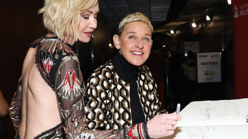 Portia de Rossi und Ellen DeGeneres bei den Grammy Awards 2020
