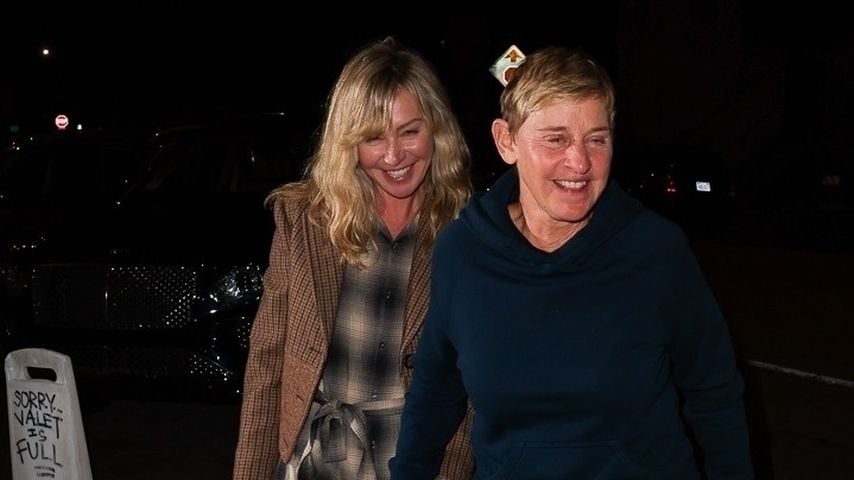 Portia de Rossi und Ellen DeGeneres in West Hollywood