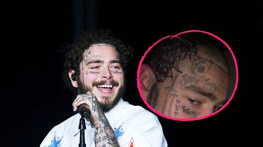 Schädel auf dem Schädel: Post Malone zeigt neues XXL-Tattoo