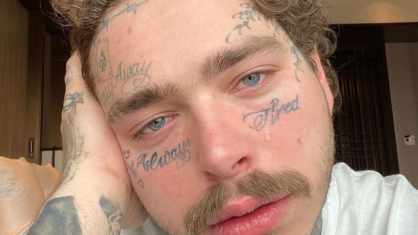 Grund für Gesichtstattoos: Post Malone findet sich hässlich