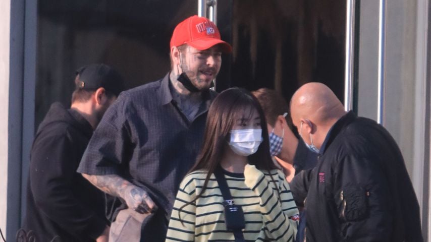 Neue Freundin? Post Malone hält Händchen mit Unbekannter