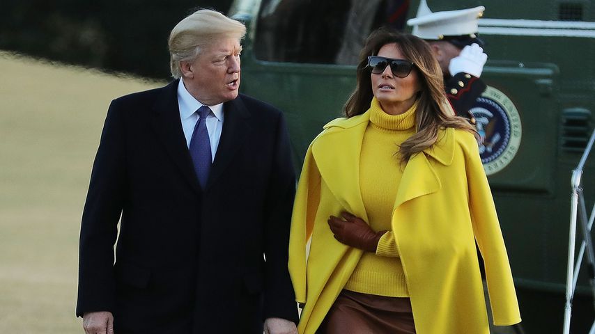 US-Präsident Donald Trump und seine Frau Melania