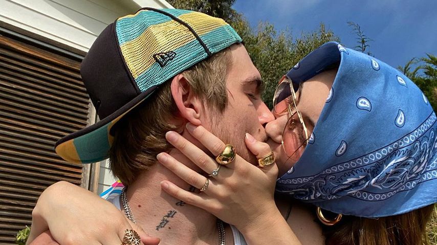 Presley Gerber und Sydney Brooke im April 2020
