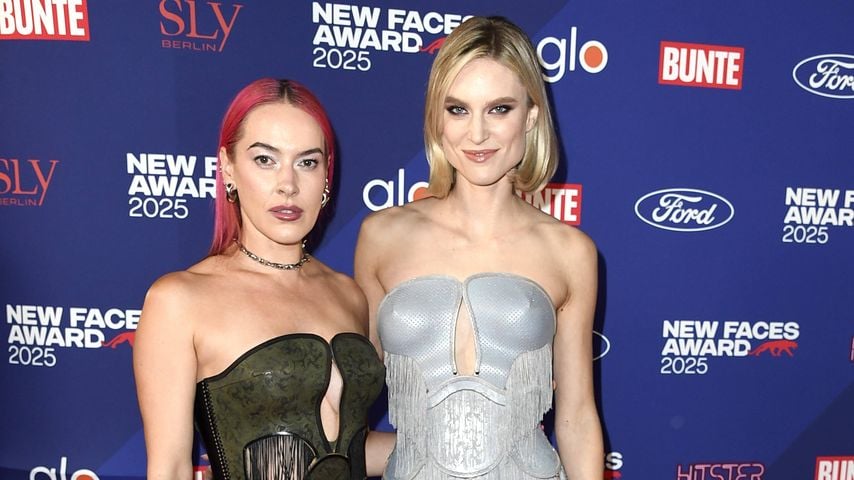 Pretty Pink und Kim Hnizdo bei den BUNTE New Faces Award Film im Festsaal Kreuzberg, Berlin, 08.10.2025