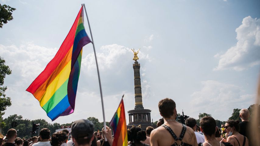 Pride-Umzug in Berlin, Juli 2021