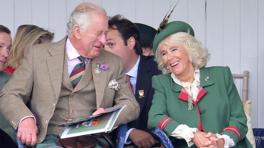 Prince Charles und Herzogin Camilla bei den Highland Games im September 2022