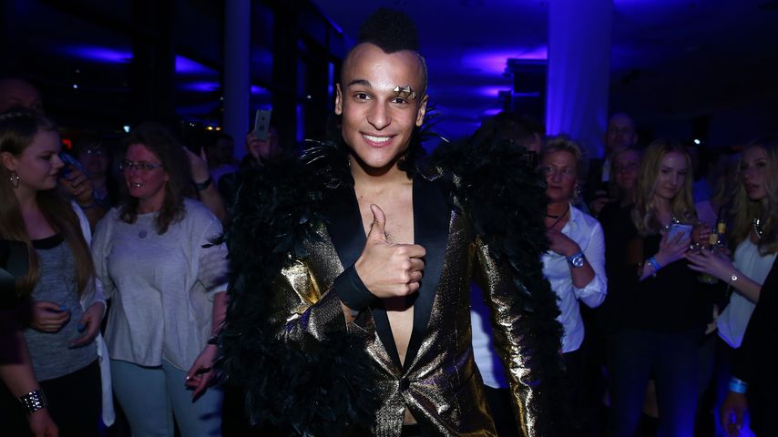 Prince Damien bei der Aftershowparty vom DSDS-Finale in Düsseldorf im Mai 2016