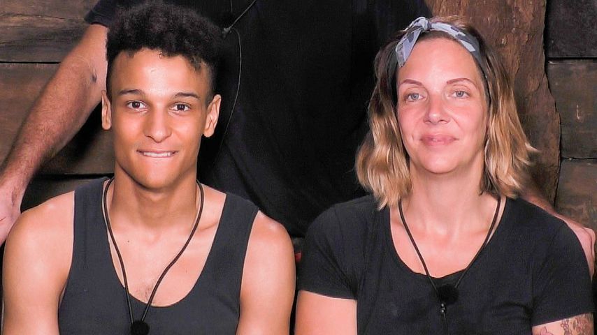 Prince Damien und Danni Büchner im Dschungelcamp