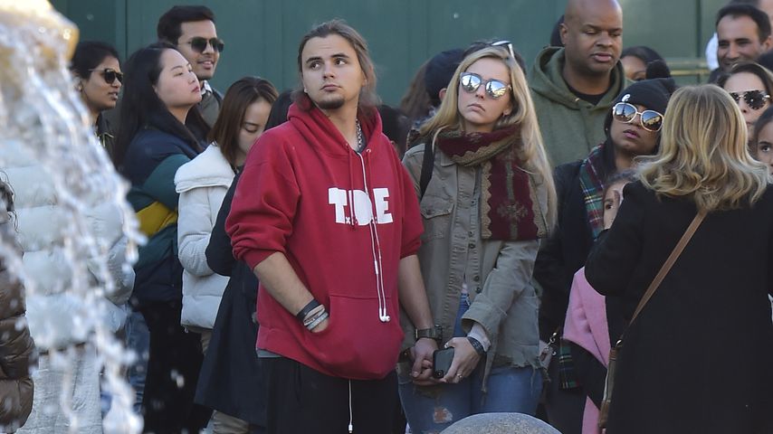 Prince Jackson und sein Freundin Molly in Rom