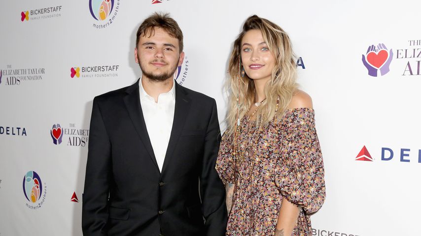 Prince und Paris Jackson im Oktober 2017