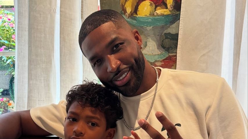 Prince und Tristan Thompson, August 2025