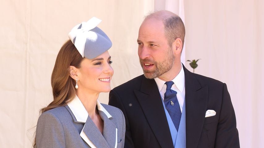 Prince William und Catherine beim Staatsbesuch des nigerianischen Präsidenten am Windsor Castle