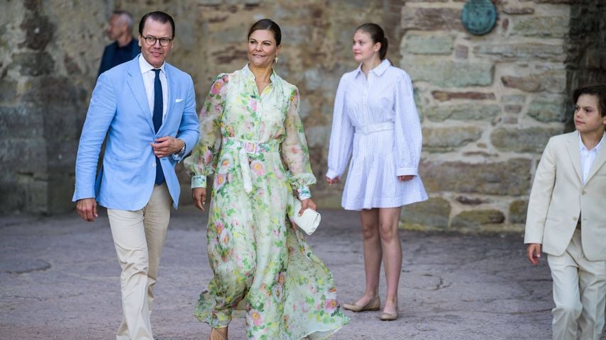 Prinz Daniel, Prinzessin Victoria, Prinzessin Estelle und Prinz Oscar beim Victoriapreis in Borgholm