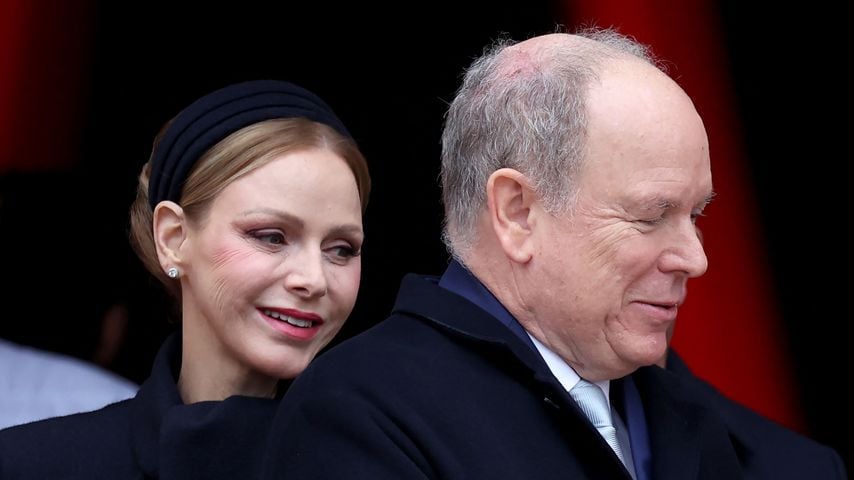 Prinz Albert und Fürstin Charlène nach den Sainte-Dévote-Feierlichkeiten in Monaco, Januar 2026