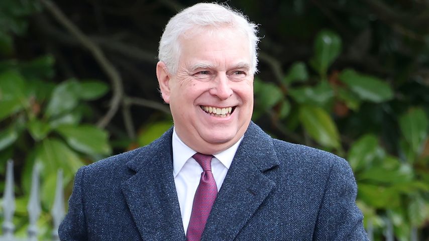 Prinz Andrew im Februar 2024