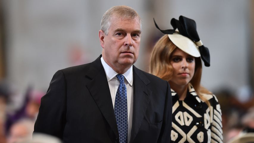 Prinz Andrew und Prinzessin Beatrice im Juni 2016