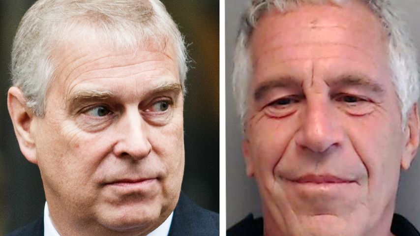 Collage: Prinz Andrew und Jeffrey Epstein