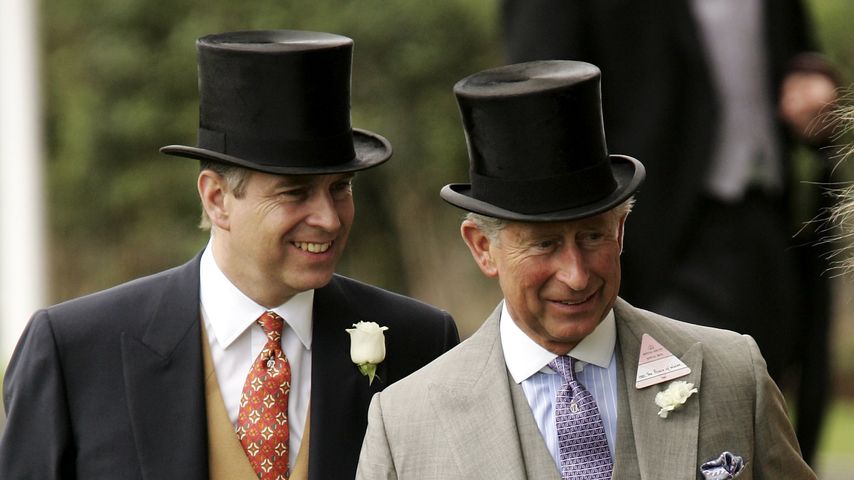 Prinz Andrew und Prinz Charles im Juni 2006