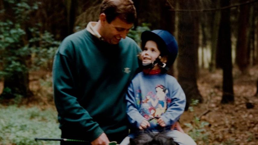 Prinz Andrew und Prinzessin Eugenie