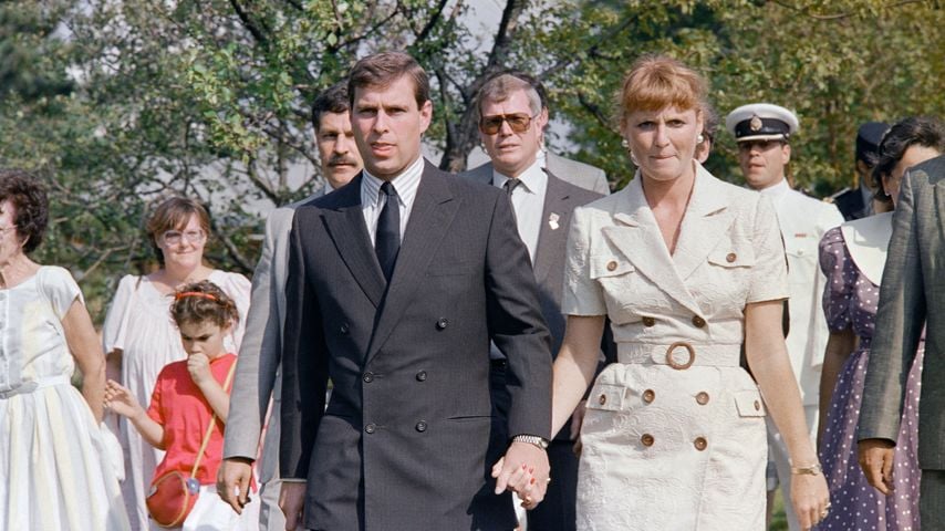 Prinz Andrew und Sarah Ferguson im Juli 1989