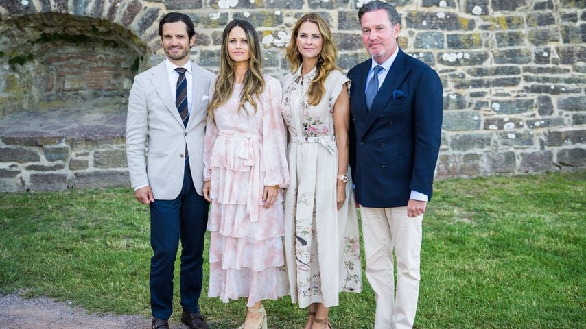 Prinz Carl Philip, Prinzessin Sofia, Prinzessin Madeleine und Chris O'Neill beim Victoriapriset in Borgholm am 14. Juli 2026