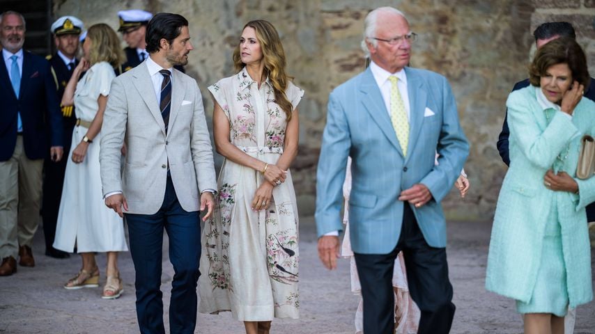 Prinz Carl Philip und Prinzessin Madeleine bei der Verleihung des Victoriapreises am 14. Juli 2026 in Borgholm