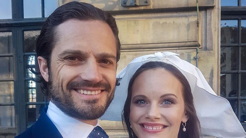 Prinz Carl Philip und Prinzessin Sofia im Juni 2018 in Stockholm