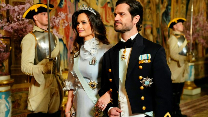 Prinzessin Sofia und Prinz Carl Philip, schwedische Royals