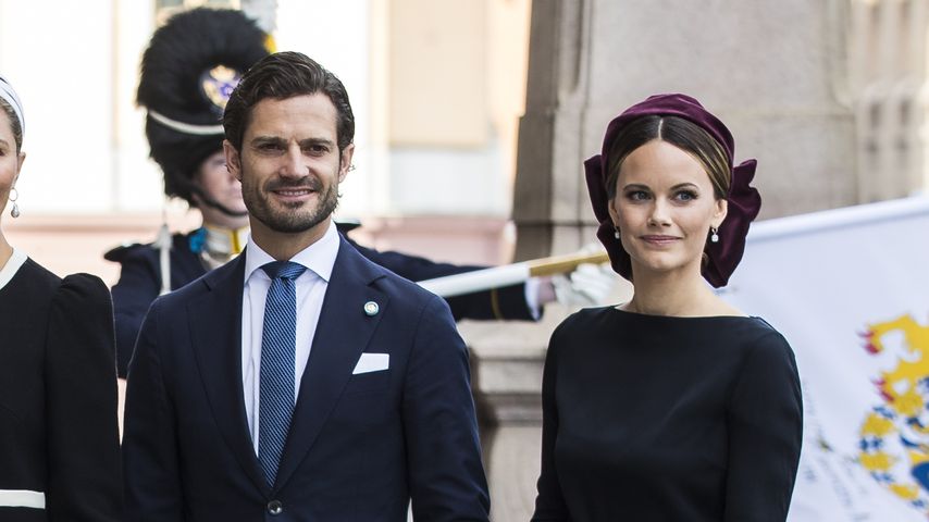 Prinz Carl Philip und Prinzessin Sofia von Schweden im September 2019 in Stockholm
