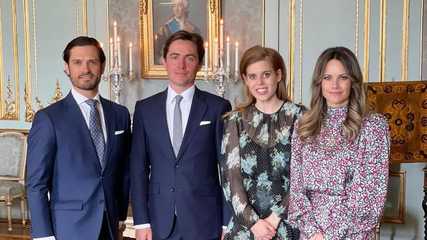 Für guten Zweck: Prinzessin Beatrice trifft Schweden-Royals