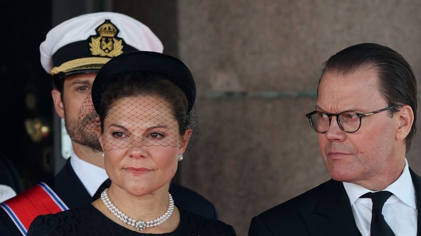 Prinzessin Victoria spricht bei Haralds Trauergottesdienst