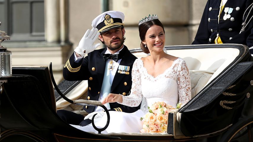 Die Braut-Bilder: Sofia Hellqvist strahlt im Hochzeitskleid