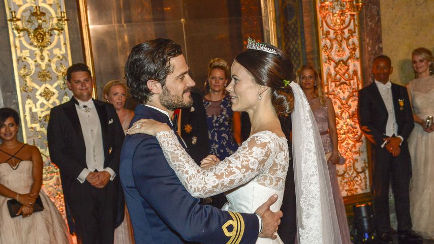 Prinz Carl Philip von Schweden und Prinzessin Sofia von Schweden im Juni 2015 in Stockholm